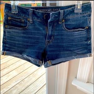 American eagle jean shorts